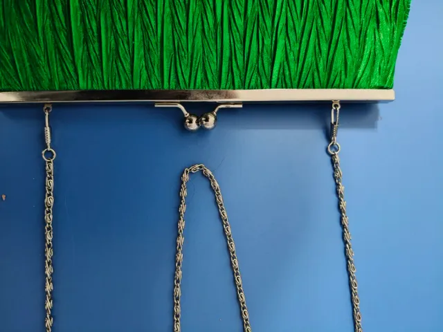 Bolso de fiesta verde