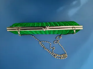 Bolso de fiesta verde