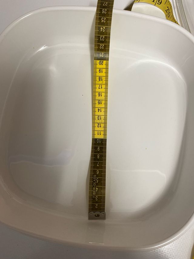 Casseruola vintage Pyroflan con coperchio in vetro