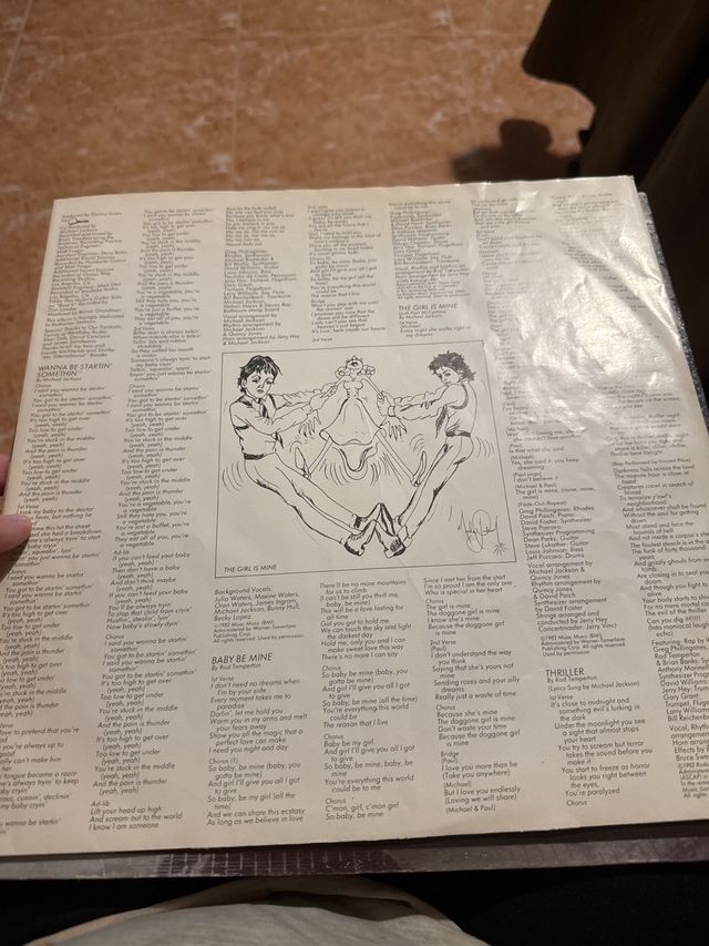 Vinilo Michael Jackson Thriller