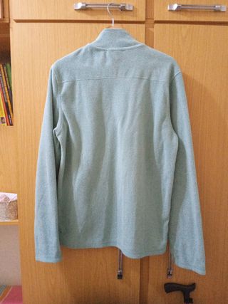 Sudadera cuello alto cremallera Talla L