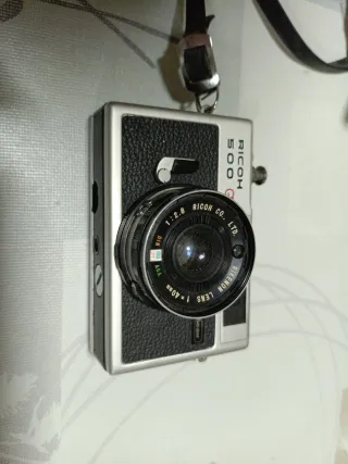 Cámara Ricoh 500 G Plata/Negra