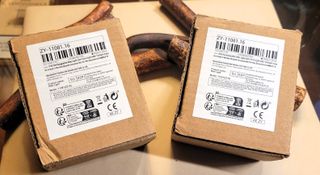 Doppio set 4 fari MTB BMX 2 anteriori + 2 posterio