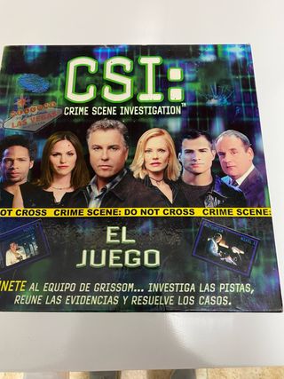 Juego de Mesa CSI: Crime Scene Investigation