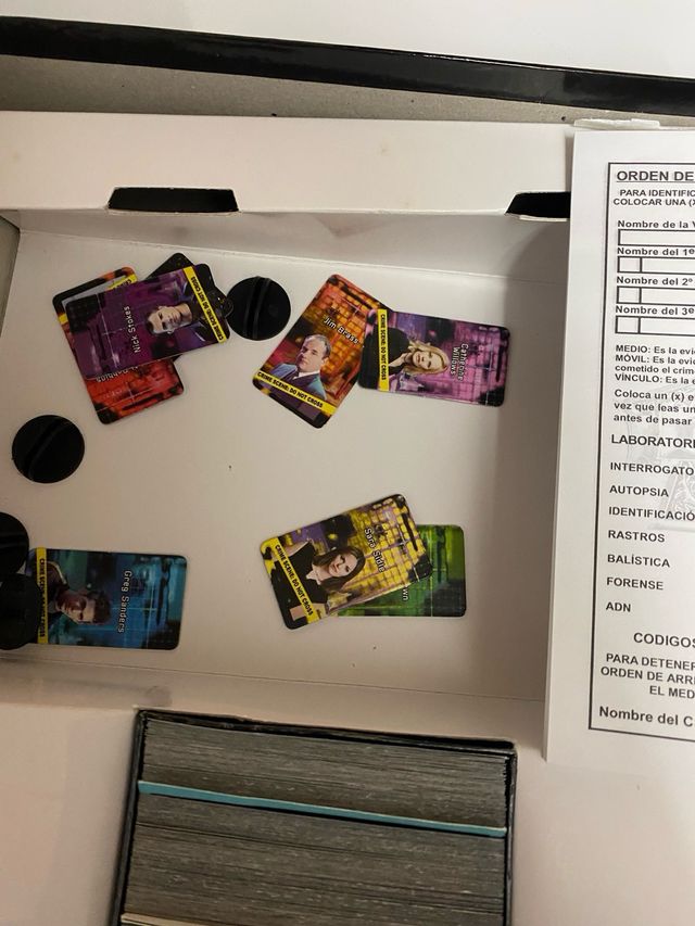 Gioco da Tavolo CSI: Crime Scene Investigation