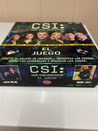 Juego de Mesa CSI: Crime Scene Investigation