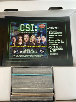 Juego de Mesa CSI: Crime Scene Investigation