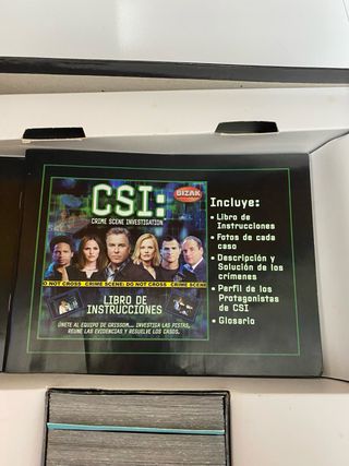 Juego de Mesa CSI: Crime Scene Investigation