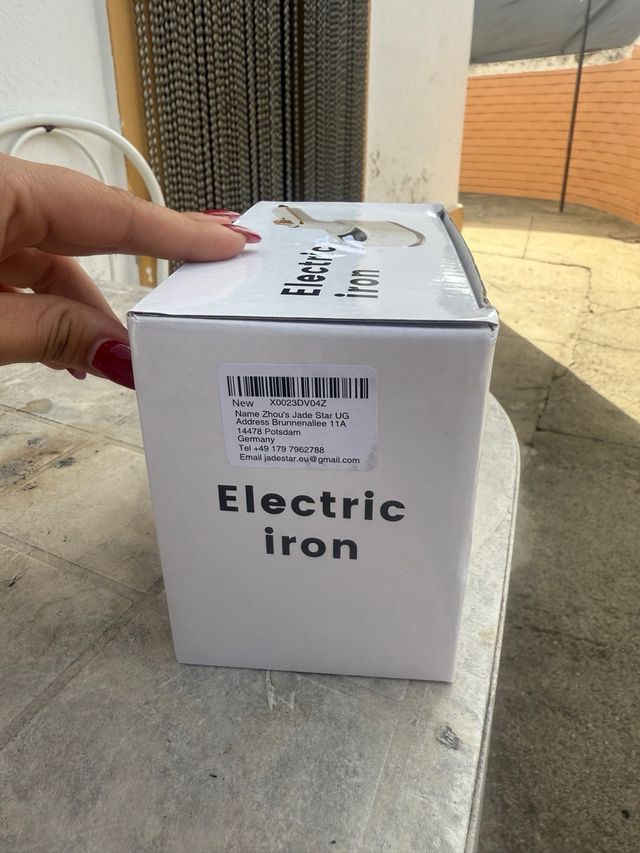 Mini Ferro a Vapor Portátil