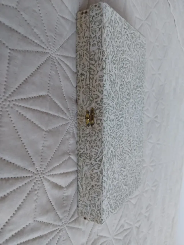 Juego cubiertos metal plateado