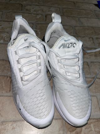 Zapatillas Nike Air Max 270 Plata/Blanco