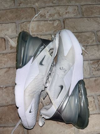 Zapatillas Nike Air Max 270 Plata/Blanco