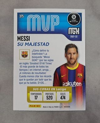 2021-22 MEGACRACKS #375 LEO MESSI