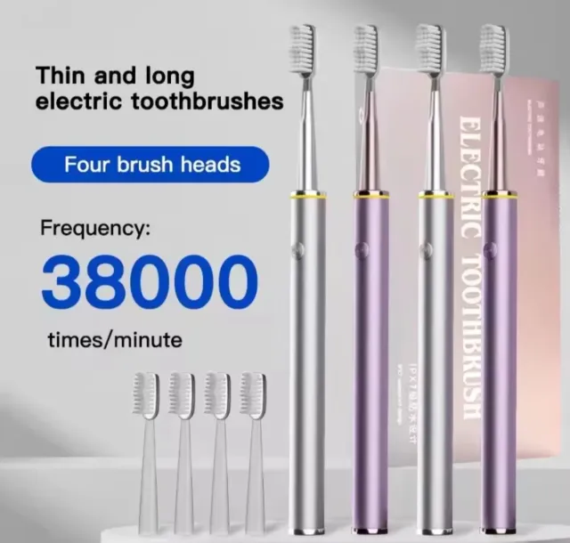 Cepillo de dientes eléctrico sin estrenar.