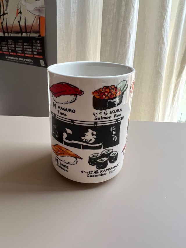 Taza Yunomi Sushi Nuevo
