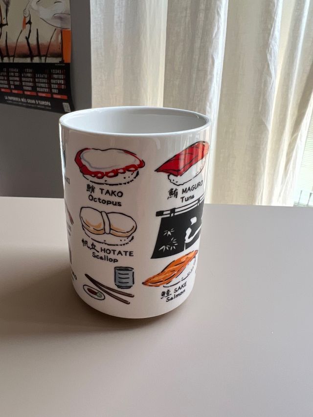 Taza Yunomi Sushi Nuevo