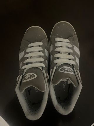 Zapatillas Adidas Campus Grises y Blancas