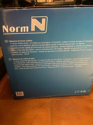 Máquina de cubos de hielo NormN IM15