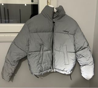 Chaqueta plateada LESS IS MORE talla única