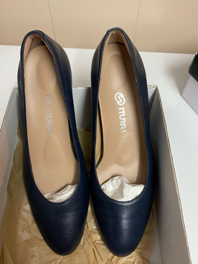 Scarpe eleganti Iturri blu per donna
