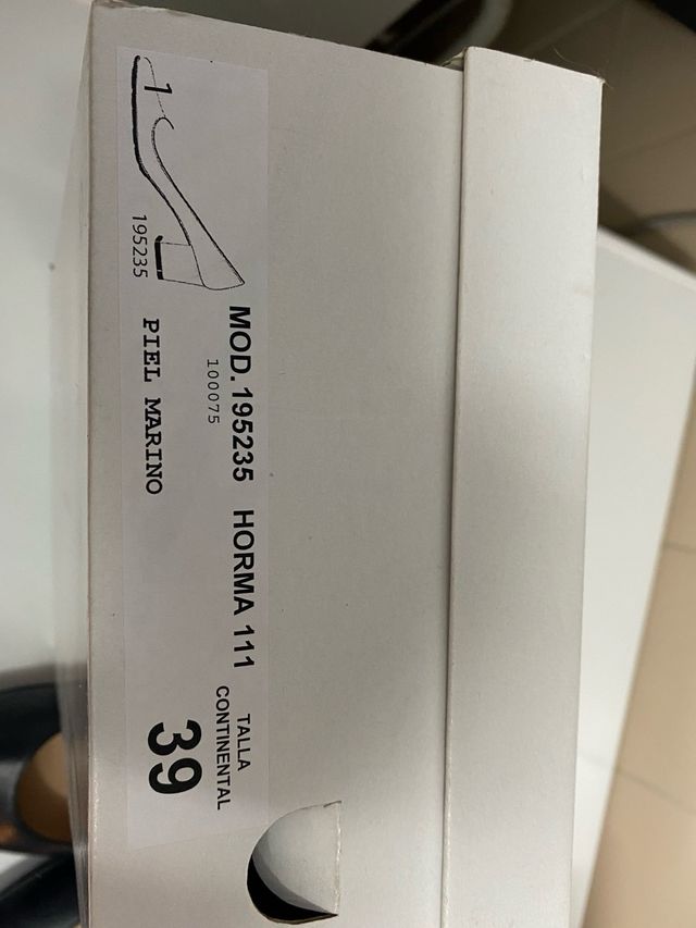 Scarpe eleganti Iturri blu per donna