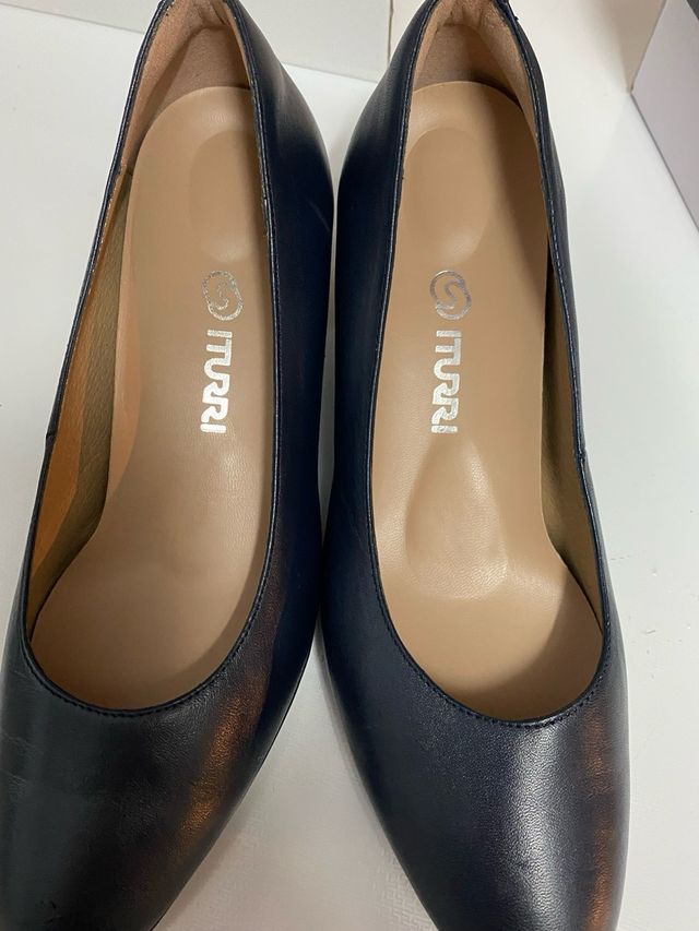 Scarpe eleganti Iturri blu per donna