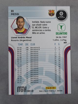 2021-22 MEGACRACKS #69 LEO MESSI