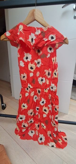 Vestido Zara Estampado Flores.