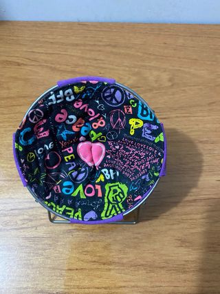 Porta móviles tela peace & love