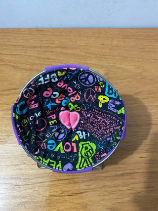 Porta móviles tela peace & love