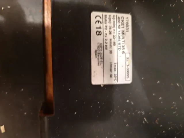 Bomba ESPA Speedrive V2 multi 35 6 trifasica