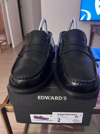 Mocasines Castellanos Unisex Negros