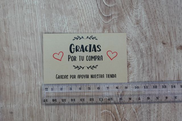 90 Cartões Obrigado pela sua compra