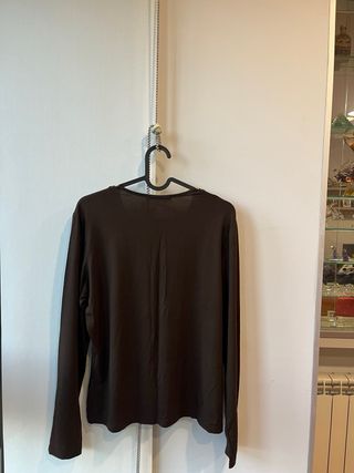 Camiseta Viccio Barcelona Rayas y Diseño Marrón