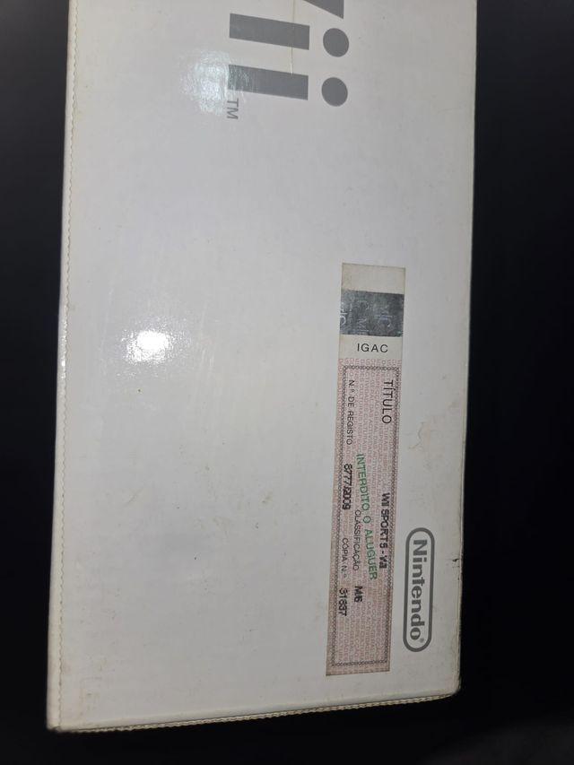 Nintendo Wii Caixa Branca