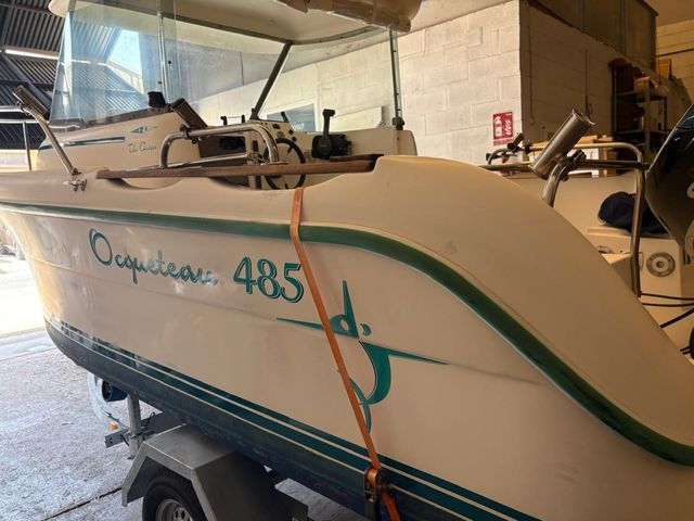 Embarcación barco motor