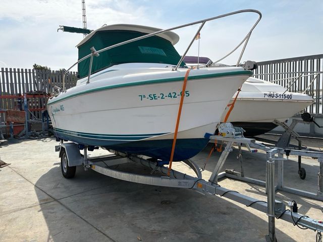 Embarcación barco motor