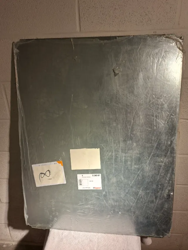 Placa ciega 1000 x 800mm Acero galvanizado Legrand