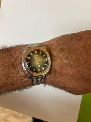 Reloj Orient Pulsera Hombre Oro Verde