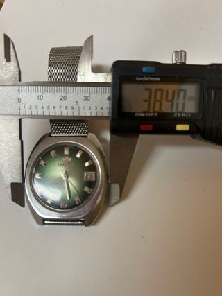 Reloj Orient Pulsera Hombre Oro Verde