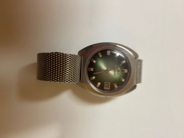 Reloj Orient Pulsera Hombre Oro Verde