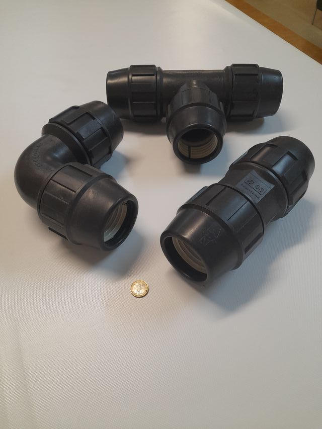 Piezas Polietileno 63mm