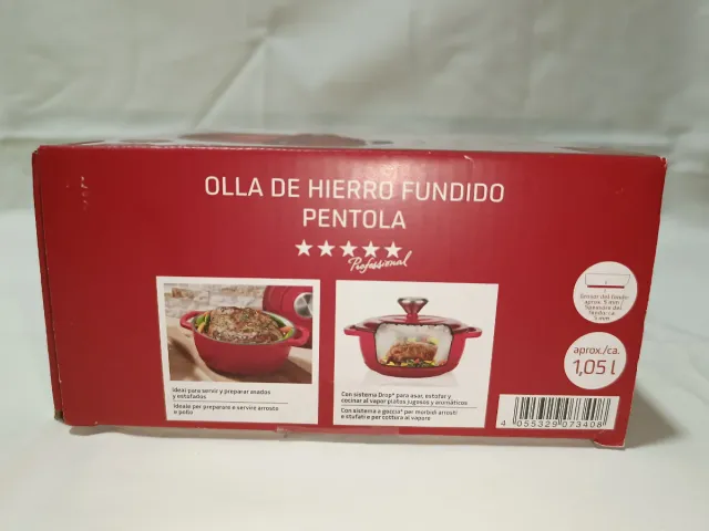 Olla de Hierro Fundido. Ernesto