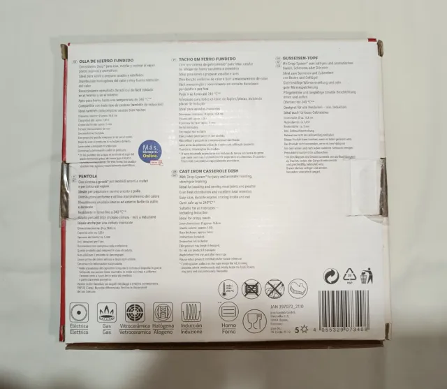 Olla de Hierro Fundido. Ernesto