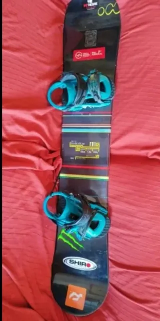 Tabla Snowboard Fijaciones y varios
