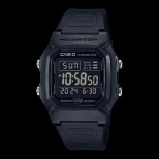 CASIO DEPORTIVO SUMERGIBLE A 100M/ 10 AÑOS BATERIA