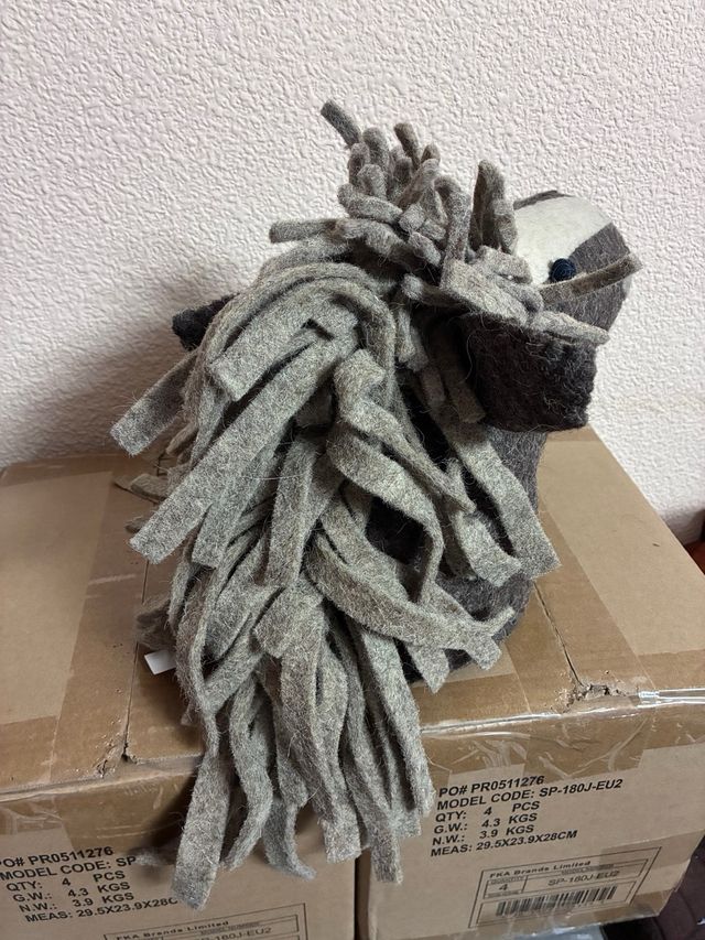 Cabeza de Caballo Fieltro Decoración Infantil