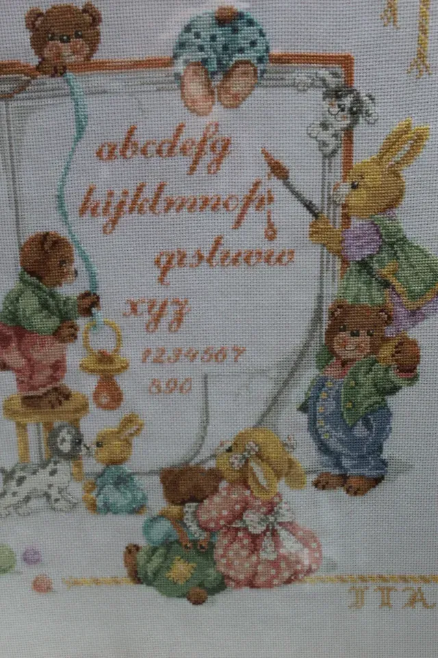 Cuadro Punto de Cruz Marco Madera