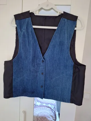Chaleco vaquero mujer