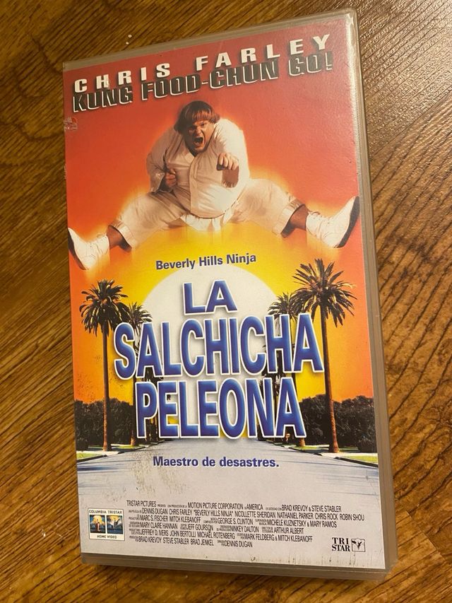 VHS La Salchicha Peleona (Beverly Hills Ninja)